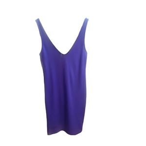 Forever 21 purple stretchy dress size L never worn